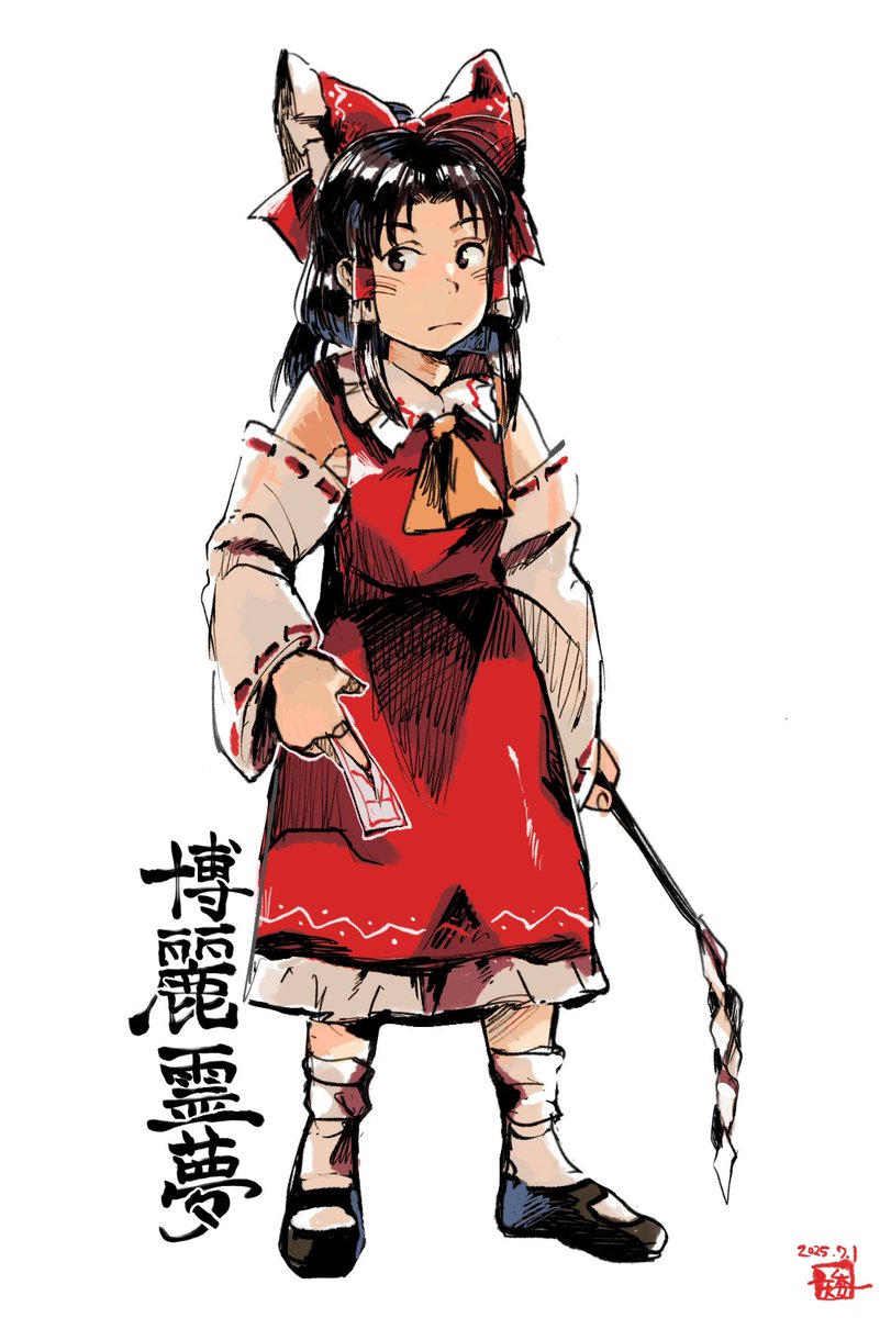 kokechankokko's tweet image. 巫女さん
#東方Project