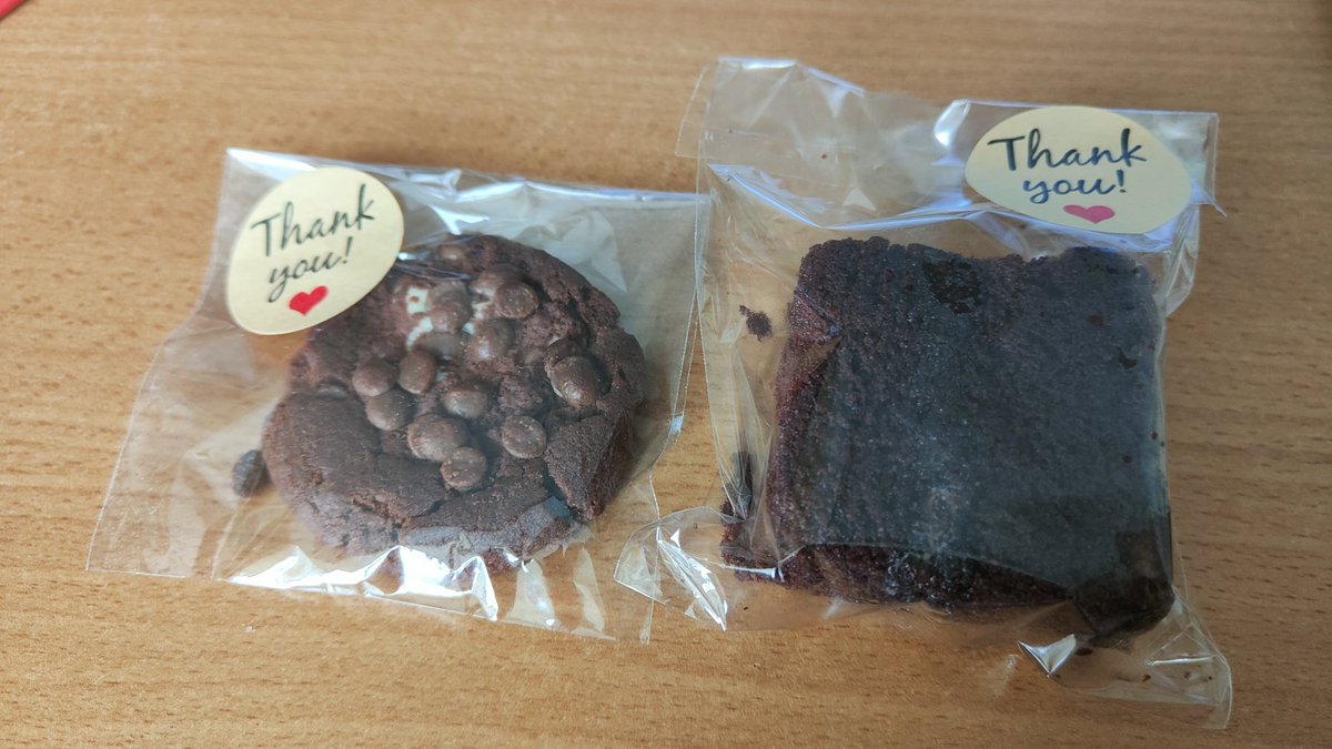There Is a bake sale today at outpatients B raising money for sensory equipment for Phlebotomy. What a team they are for both inpatients and outpatients. And talented bakers too.