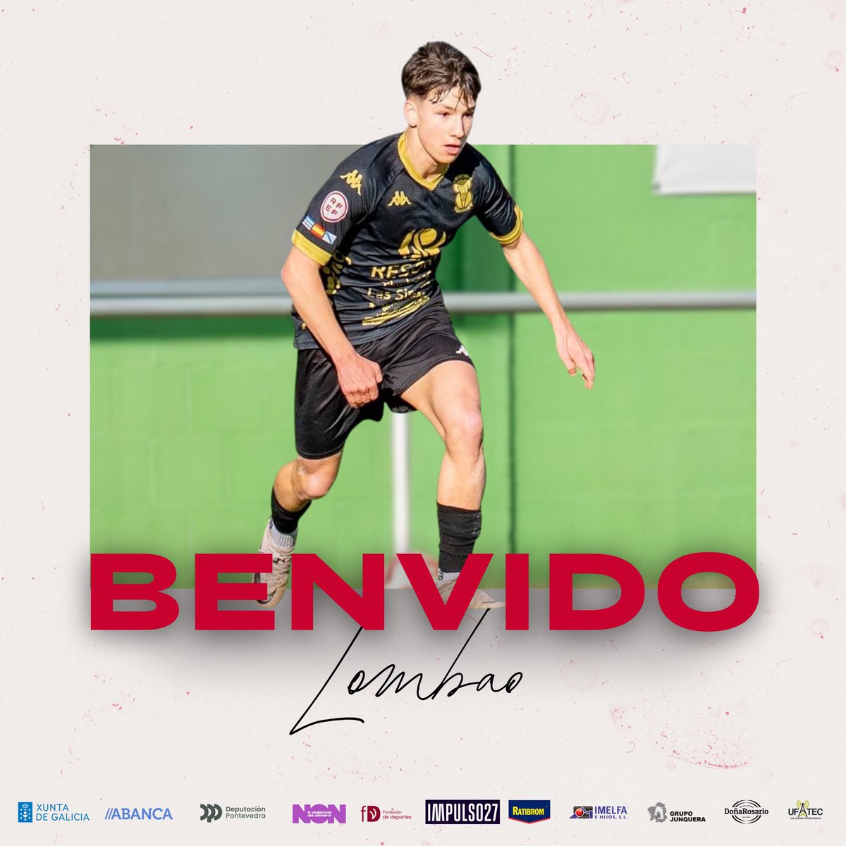 ArosaSCOficial's tweet image. Lombao reforza a medular do Arosa SC 

Adrián Lombao (A Coruña, 2004) é a nova incorporación do Arosa SC para a tempada 2025/2026.

ℹ️ instagram.com/p/DLj4DHwNmR-/…

#ForzaArosa #ArosaSC