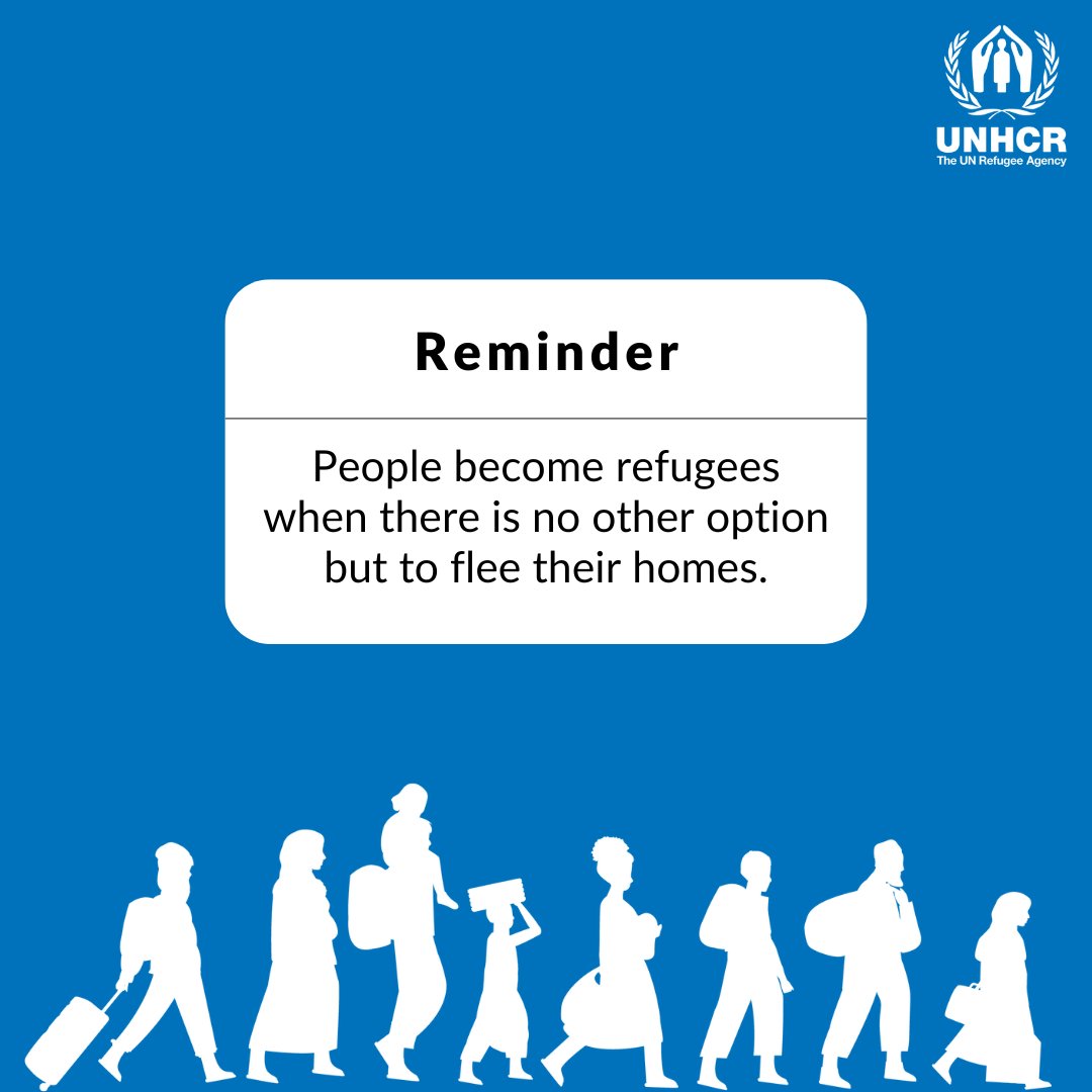 No one wakes up hoping to leave everything behind.

Families are forced to flee with nothing but hope.

Let’s not look away. Let’s stand with refugees.
#WithRefugees #ForcedToFlee #SudanCrisis