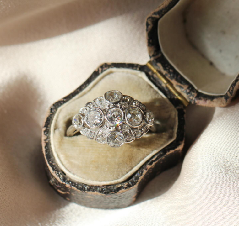 Sometimes the ring is the star of the engagement, and that's okay.