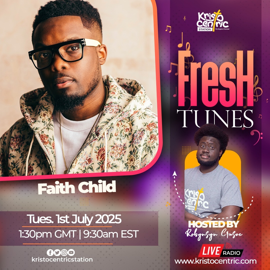Robynsyn Crusoe (@robynsyncrusoe) on Twitter photo FANTASTIC TUESDAY 😉😉 | NEW MONTH🤗
.
Really looking forward to this one😄😉
.
Yhup! Let's have a FRESH CONVO on <a href="/Kristocentric_/">Kristocentric Station</a> FRESHTUNES with <a href="/FaithChildMusic/">Faith Child</a>
.
We will talk about his journey, music and much more.
listen live via kristocentric.com FANTASTIC TUESDAY 😉😉 | NEW MONTH🤗
.
Really looking forward to this one😄😉
.
Yhup! Let's have a FRESH CONVO on <a href="/Kristocentric_/">Kristocentric Station</a> FRESHTUNES with <a href="/FaithChildMusic/">Faith Child</a>
.
We will talk about his journey, music and much more.
listen live via kristocentric.com