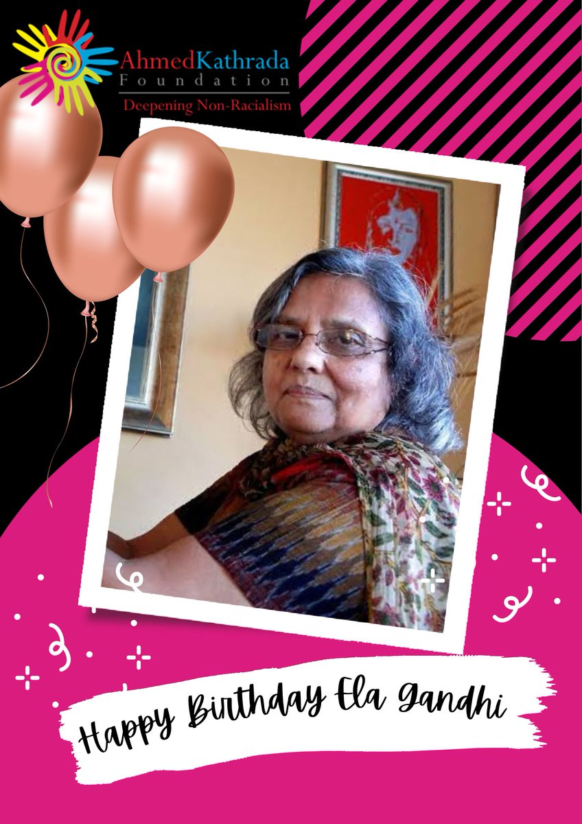 Happy birthday, Ela Gandhi!

Today, we celebrate a life devoted to justice, compassion, and peace. Your tireless work as a social worker, activist, and leader has inspired a nation and touched the world.

From Parliament to interfaith platforms, your voice continues to build