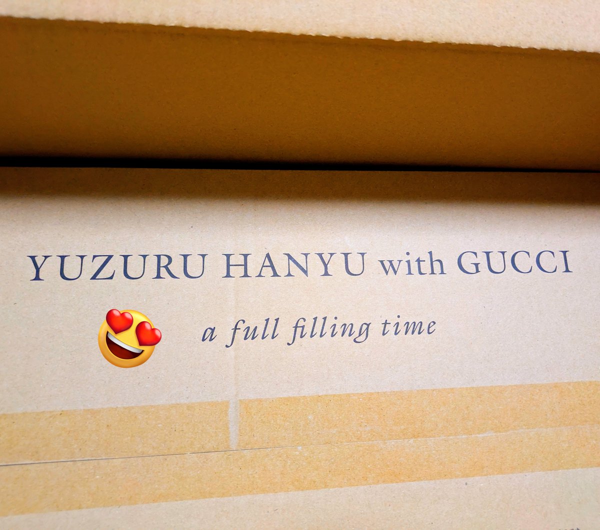 きた！！ ドキドキ ?YUZURU HANYU with GUCCI a full filling time 