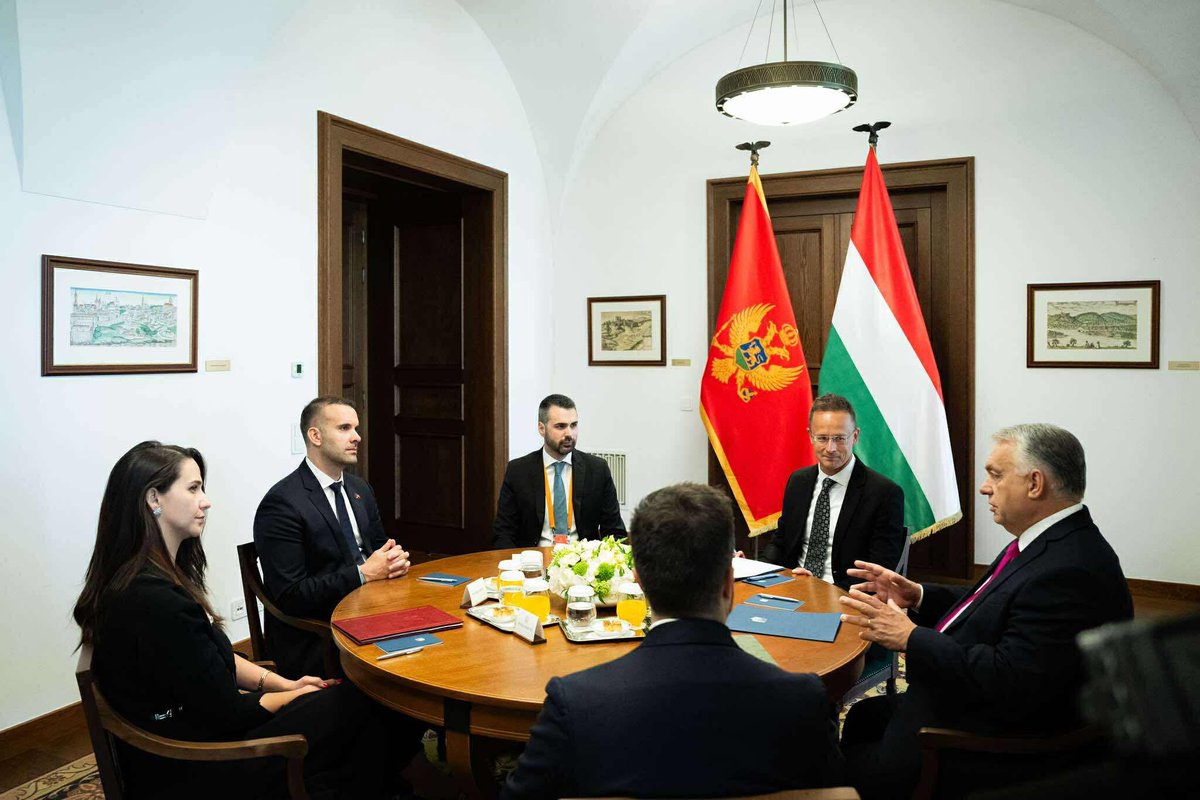 FM_Szijjarto's tweet image. They push Ukraine, we push the Western Balkans. Welcome to Budapest, @MickeySpajic! 🇲🇪
Ukraine brings danger & the risk of drifting into war, while the Western Balkans bring security & new energy.
No sane person believes Ukraine is in better shape than any of these countries.