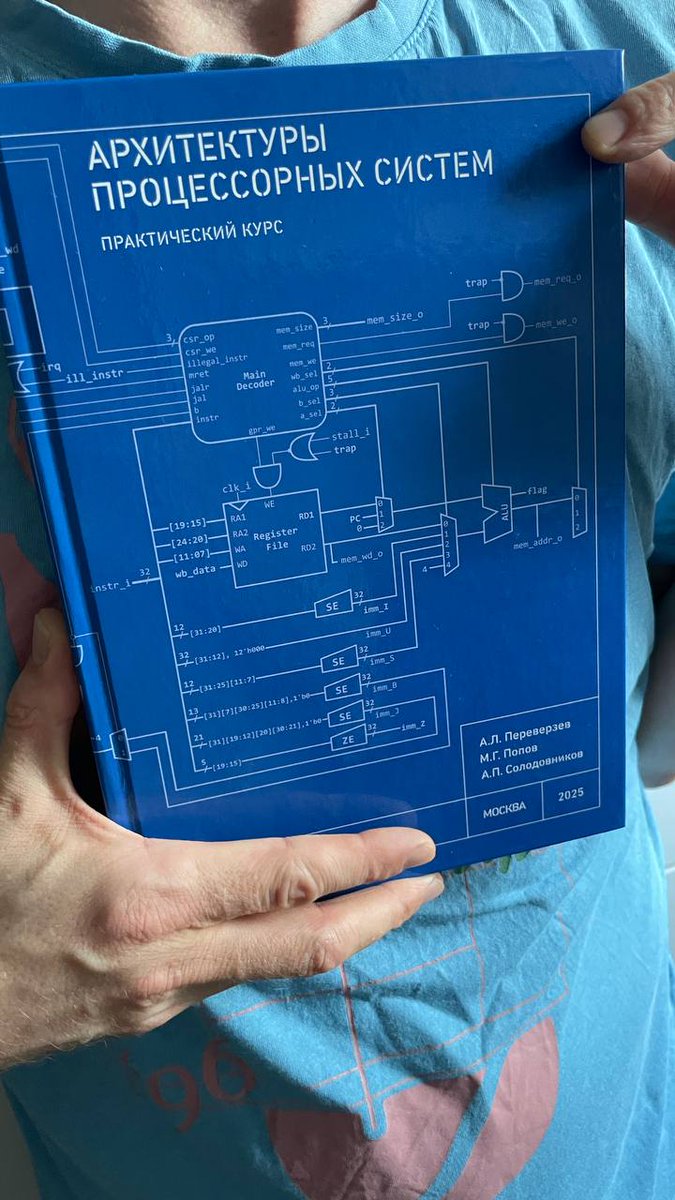 У меня тут друг выпустил книгу про разработку процессоров — «Архитектуры процессорных систем. Практический курс» (ISBN: 978-5-94836-714-9).

Если надоели формы и JSON и хочется что-то более низкоуровневого — то лучший вариант.