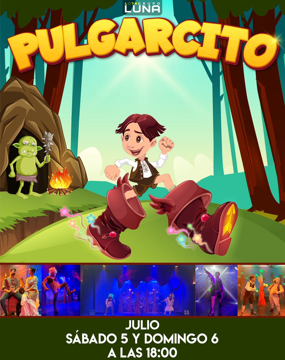Este fin de semana: PULGARCITO en Teatro Carolina.

📆Sabado 5 y Domingo 6 de Julio a las 18:00 h.
🏠Teatro Carolina
💶9€
🎫Entradas en la web del Teatro Carolina.

#planesconniños #ocio #familia #teatro #cultura #valencia #grupoluna #teatrocarolina #actor #actriz #teatromusical