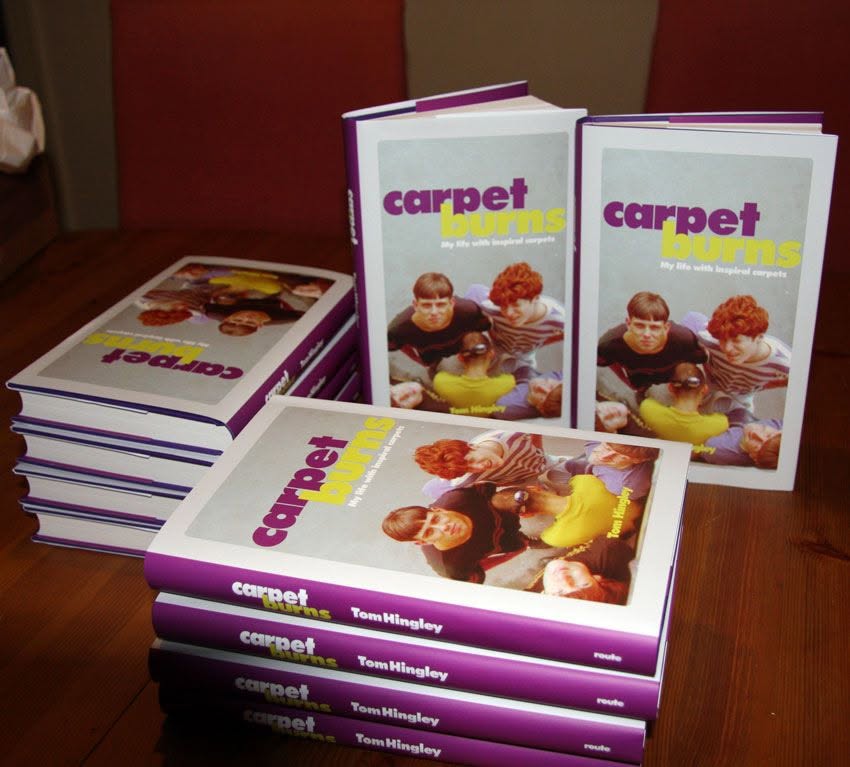 Book delivery OTD in 2012 #CarpetBurns #Route25