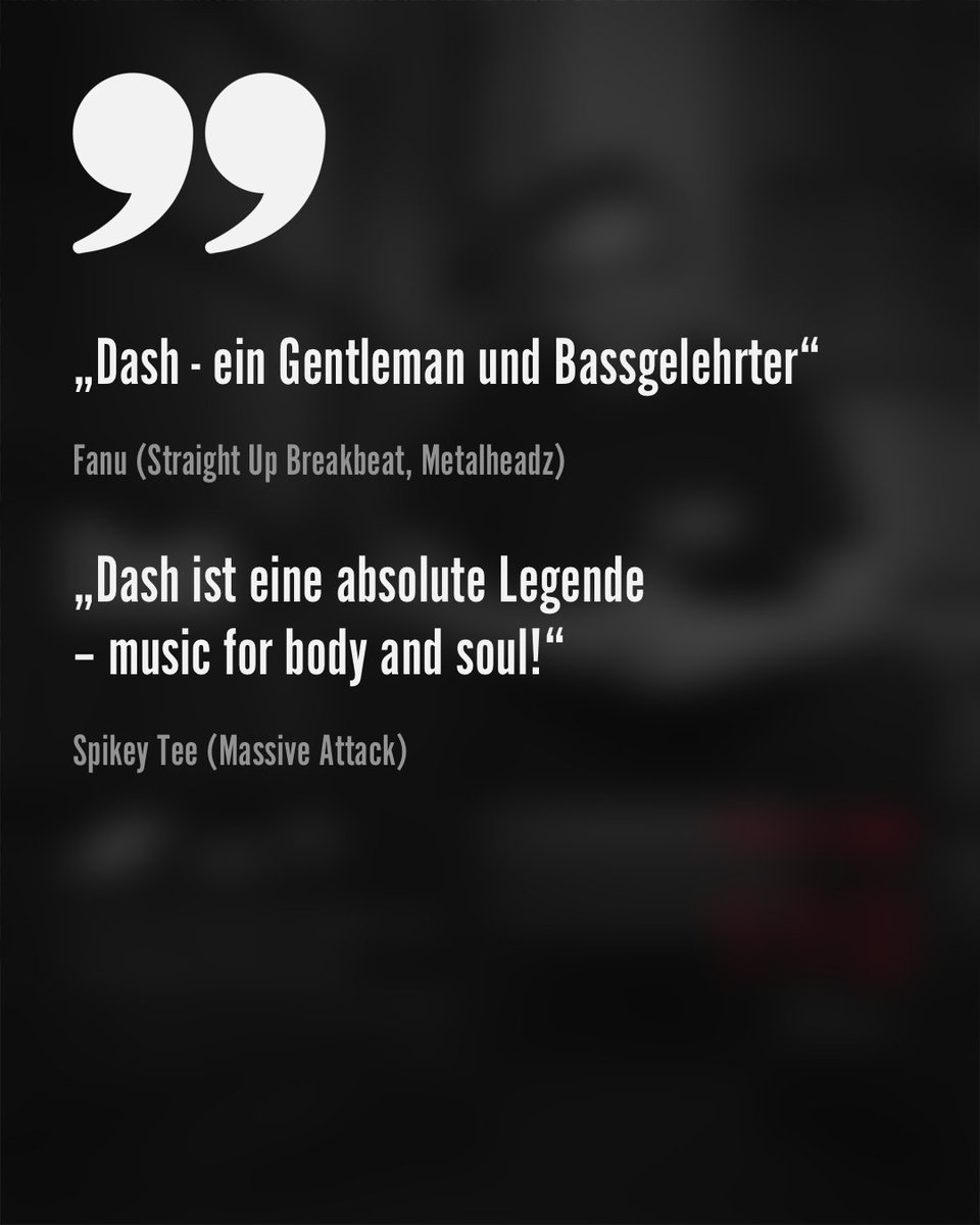 DjDashGermany's tweet photo. Sunday from Detroit USA (11am / 17 Uhr)
@DjDashGermany at #Addicted2Bass on iconic @deepspaceradio_ 

"There’s history in every record he plays. Dash has defined the shape of underground bass music since the ’90s. 2,000+ sets, FM radio, festivals, and a legacy still evolving." https://t.co/aIW84qkFNK