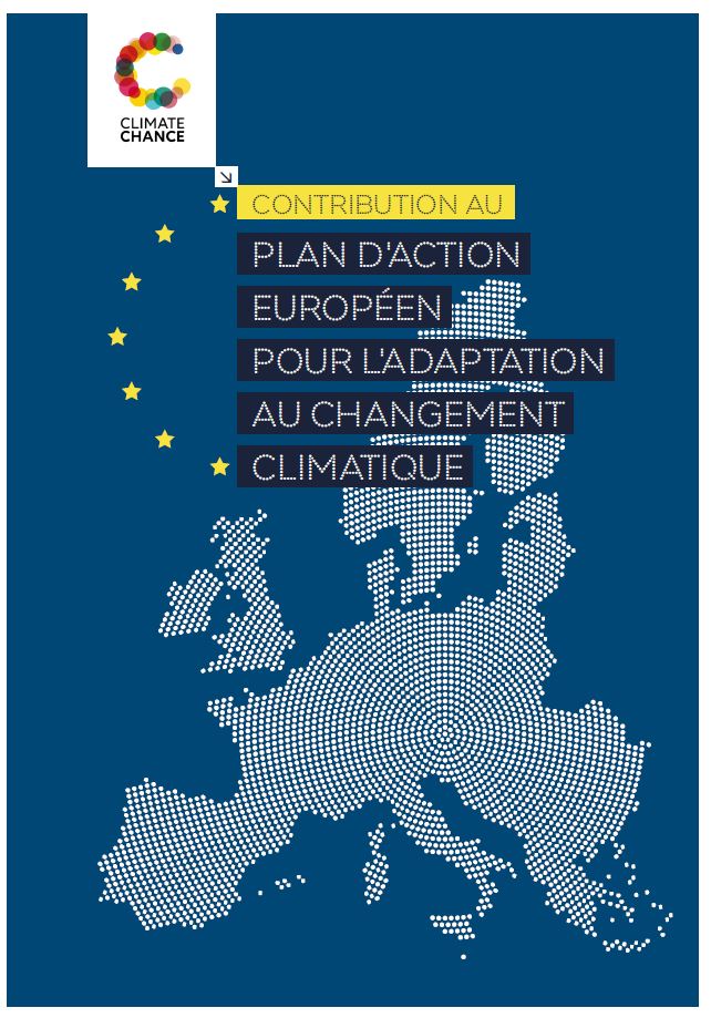 📣[PLAIDOYER] Publication de notre contribution au futur plan d’action européen pour l’adaptation au changement climatique, en cours d'élaboration.

39 propositions de la communauté Climate Chance pour accélérer et renforcer la mise en œuvre des politiques d’adaptation de l’UE 👇