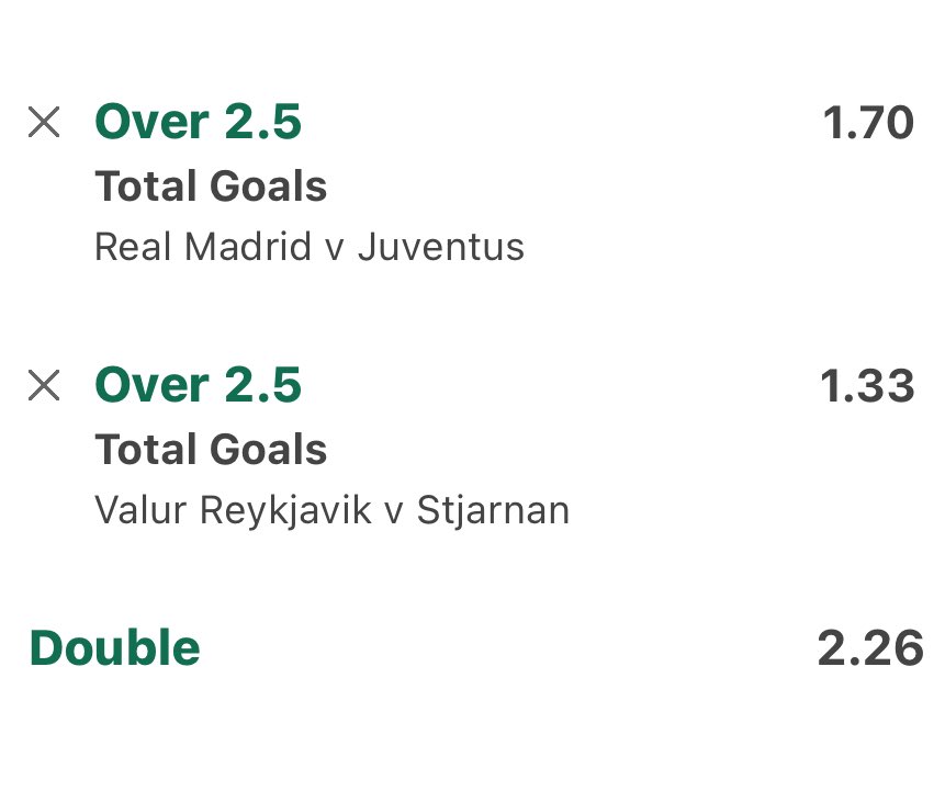 Goals Double⚡️

Drop a ❤️ if you’re on!