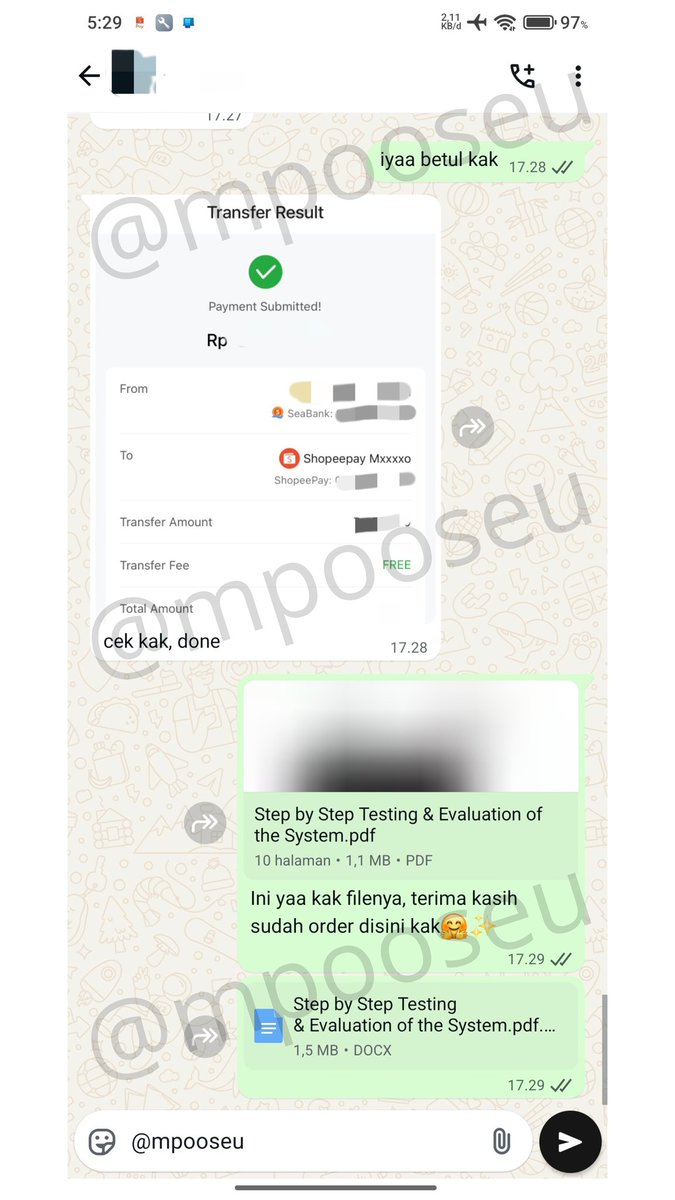 mpooseu's tweet image. 2. Run Python &amp;amp; Guide Lengkap

harga negotiable yaa teman-teman☺️🙏 bisa joki di aku gercepp, aku usahakan langsung kerjakan, dan tentunya bebas revisi semaunya kalian😊‼️✨ 

#zonauang #zonajoki #jokipython