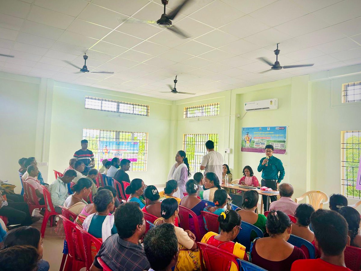 Kamrup Metro District Administration (@dckamrupmetro) on Twitter photo Awareness Meeting on PMFBY in the O/o the ADO cum Knowledge Centre, Khetri, Dimoria Co-District, Kamrup Metro.
Presence- Assistant Commissioner, Dimoria
Sub Divisional Agricultural Officer, Kamrup Metro
ADO, Khetri
Assistant Nodal Officer, PMFBY
<a href="/diprassam/">DIPR Assam</a>
<a href="/diprokamrupm/">DIPRO, Kamrup Metropolitan District</a> Awareness Meeting on PMFBY in the O/o the ADO cum Knowledge Centre, Khetri, Dimoria Co-District, Kamrup Metro.
Presence- Assistant Commissioner, Dimoria
Sub Divisional Agricultural Officer, Kamrup Metro
ADO, Khetri
Assistant Nodal Officer, PMFBY
<a href="/diprassam/">DIPR Assam</a>
<a href="/diprokamrupm/">DIPRO, Kamrup Metropolitan District</a>