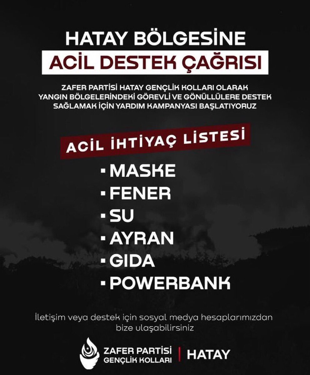 #HATAYYANIYOR
