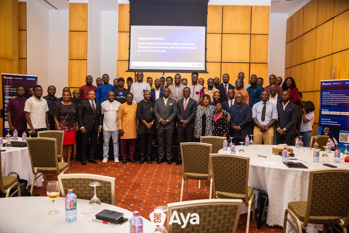 LearnwayApp's tweet photo. 2/9 First off, major gratitude to the @GhanaPresidency @thebankofghana @mocghana @pyboamah  @NorvanReports @SBCAfriTech @McDanGroup @ayahq_ & many other great minds for giving their time and attention to this essential collaboration. When public & private sectors align, you get real momentum.