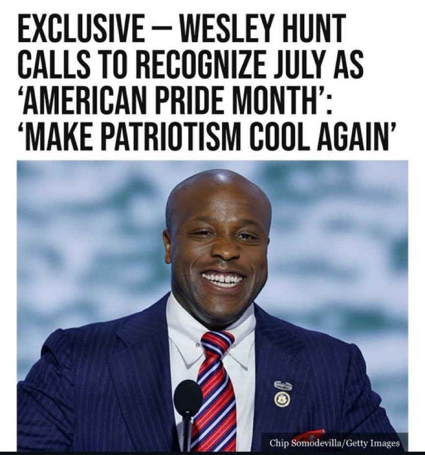 Excellent idea! Happy America month! 🇺🇸❤️🤍💙