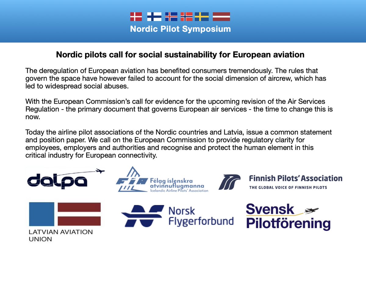 Finnish Pilots Assn. tweet media