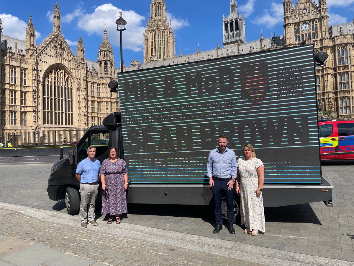 Sean Brown was murdered 28 years ago. His family, led by his 87 year old widow Bridie, are still fighting for truth and justice.

Proud to offer my full support while they were at Westminster this week. The British Government needs to stop the delay &amp; call the public inquiry.