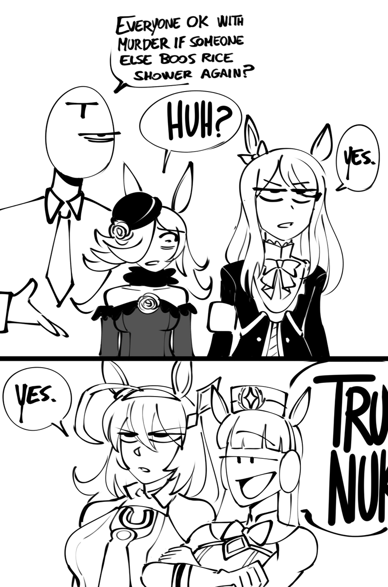 I finished chapter 2 
#umamusume