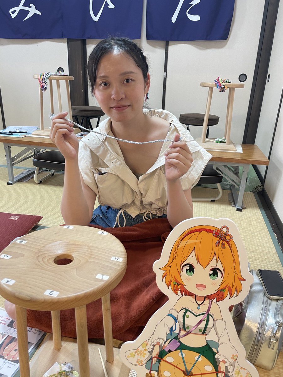 kumihida's tweet image. とってもキュート🩷
また遊びに来てくださいね♪
#飛騨高山 #くみひだ #飛騨高山まちの体験交流館 #飛騨高山体験 #温泉むすめ