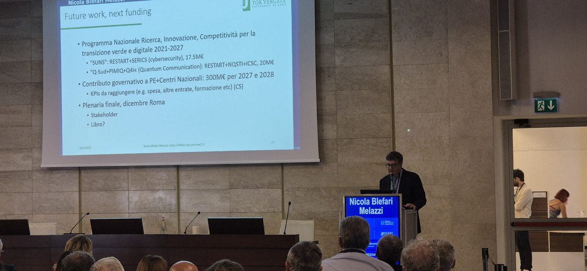 Lab_RaSS's tweet image. RESTART - Hands-On with the Future of Telecommunications Plenary Dissemination Workshop, is taking place these days, in Naples. 

Among the highlights, we contributed with #WatchEDGE, a project of the @Fond_RESTART  program - exploring edge computing for AI across distant sites.