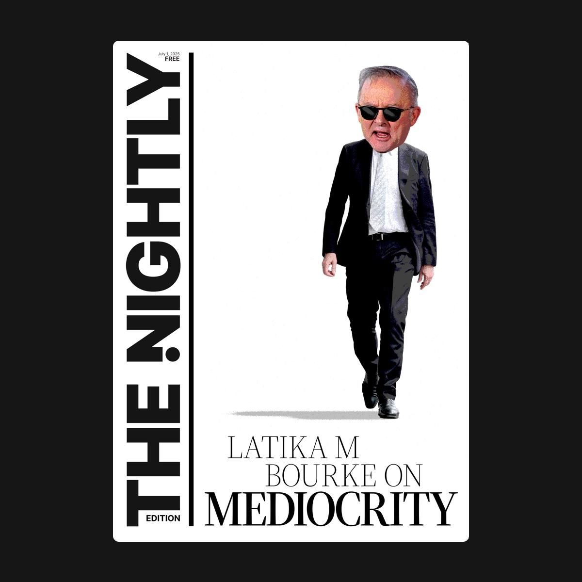 Latika M Bourke on mediocrity.

Download your 𝐅𝐑𝐄𝐄 edition of The Nightly now: 
buff.ly/McbtUhD