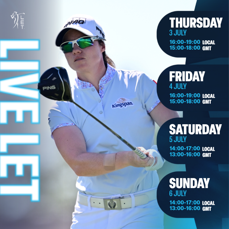 LETgolf's tweet photo. Watch all four rounds of the @KPMGWomensOpen live on the LET website or via your local broadcaster 📺

Full details ⬇️

#KPMGWIO
