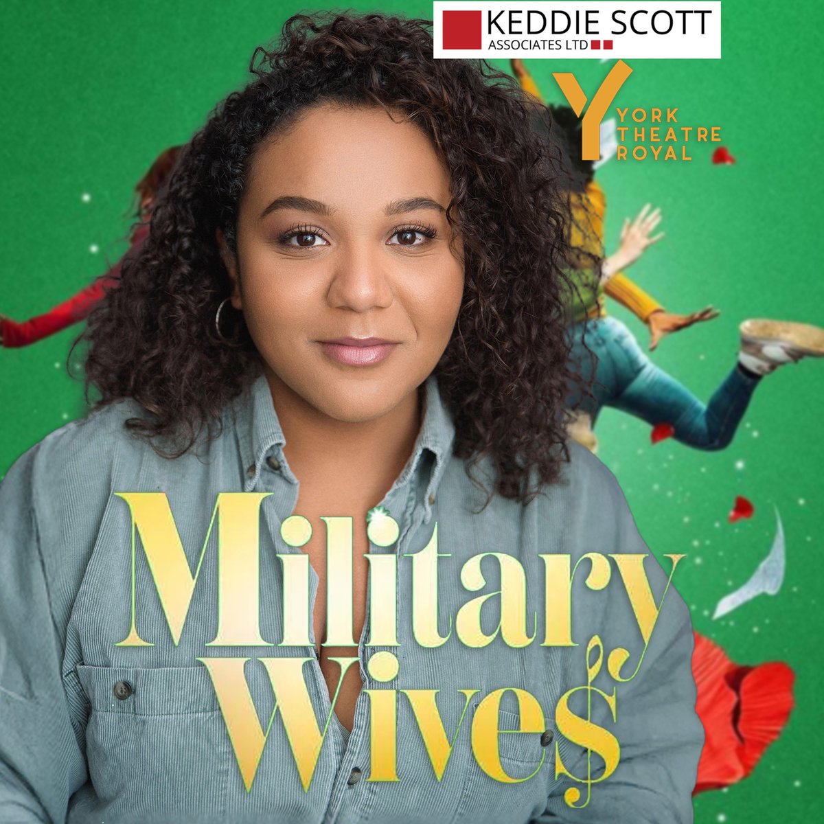 🎭York Theatre Royal, in association with Everyman Theatre Cheltenham and Buxton Opera House, has announced casting for the world premiere of Debbie Isitt’s Military Wives The Musical.
⭐KAYLA CARTER plays the role of Faith.
#SuperClients