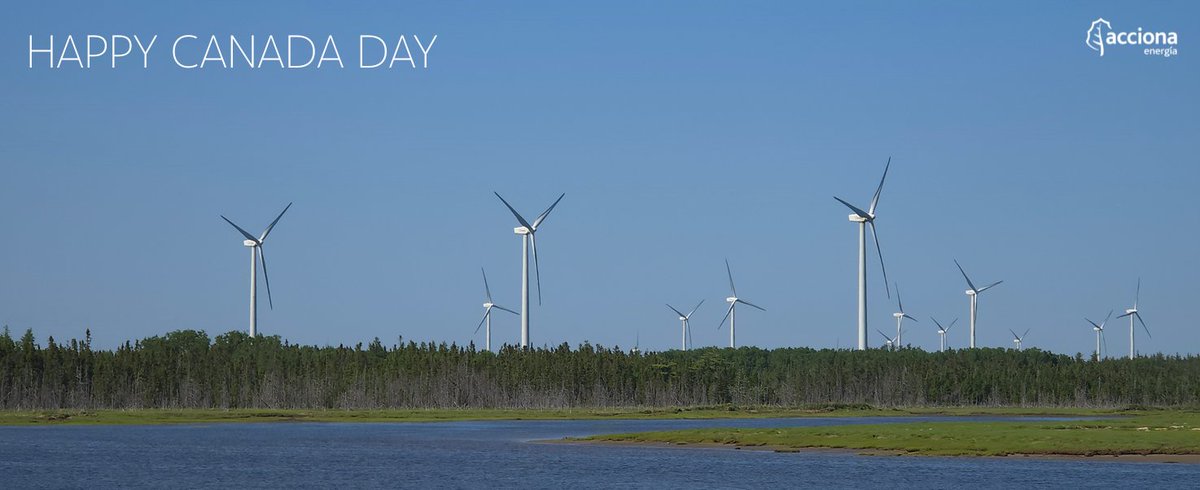 Happy Canada Day from the #ACCIONAteam! 🇨🇦

We’re proud to use the power of the wind to generate clean electricity for Canadian homes and businesses—contributing to a more reliable and sustainable energy system.

ACCIONA Energía is present across the country with five wind farms,