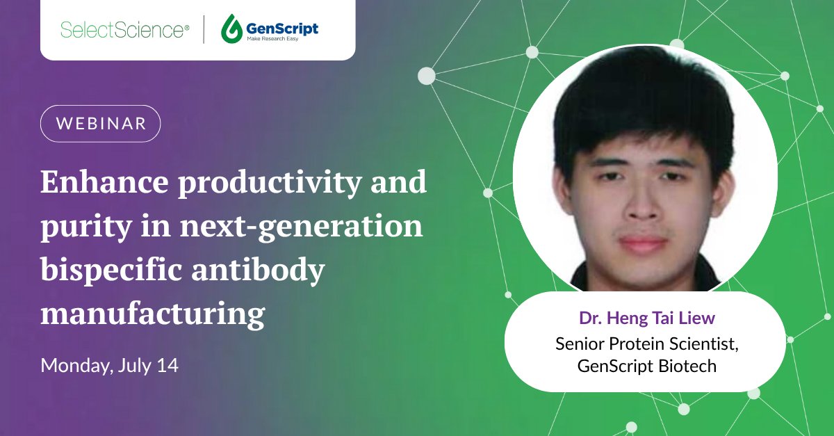 Curious how to boost bispecific antibody yields and purity? Join us July 14 as Dr. Heng Tai Liew of GenScript reveals TurboCHO™ tech secrets for next-gen biologics! 

Secure your spot: eu1.hubs.ly/H0lpBrp0