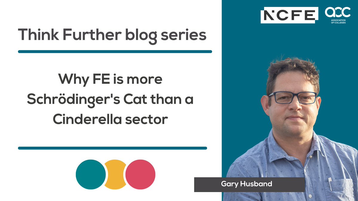 Can a sector be essential and neglected at the same time?

Professor <a href="/garyhusband/">Gary Husband 🐾🐾</a> on why FE deserves more than just warm words. <a href="/NCFE/">NCFE</a>

Read more on this weeks #ThinkFurther blog: pulse.ly/03exuh62kq