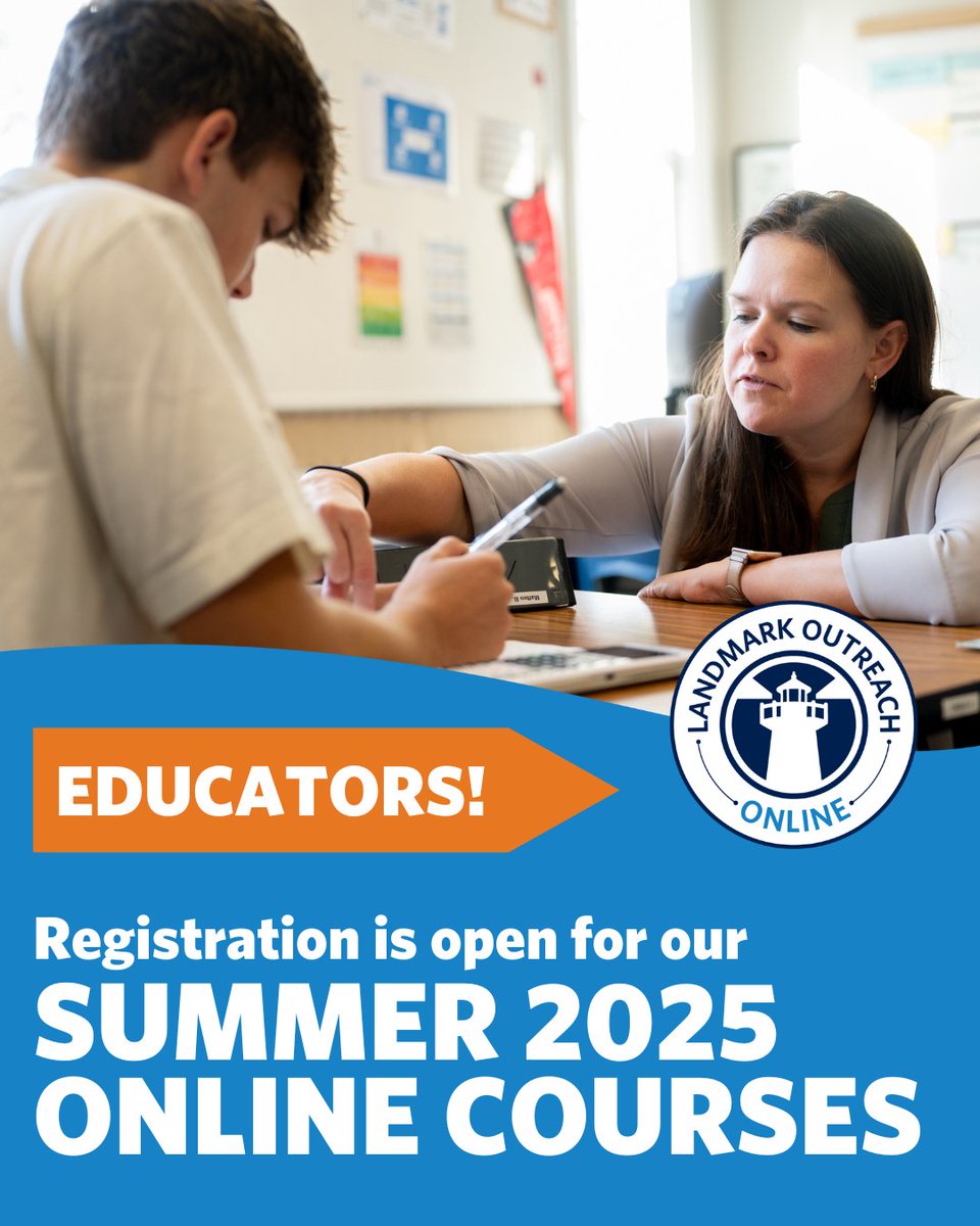 LMKOutreach's tweet photo. Need to complete PD hours? Our self-paced online courses let you earn professional development points—or even graduate credit—on your own schedule. Summer is the perfect time to get it done! 

https://t.co/dmrazbXmQx
#SummerPD #TeacherPD #GradCredit #SelfPaced #OnlineLearning https://t.co/oEh1khhwdM