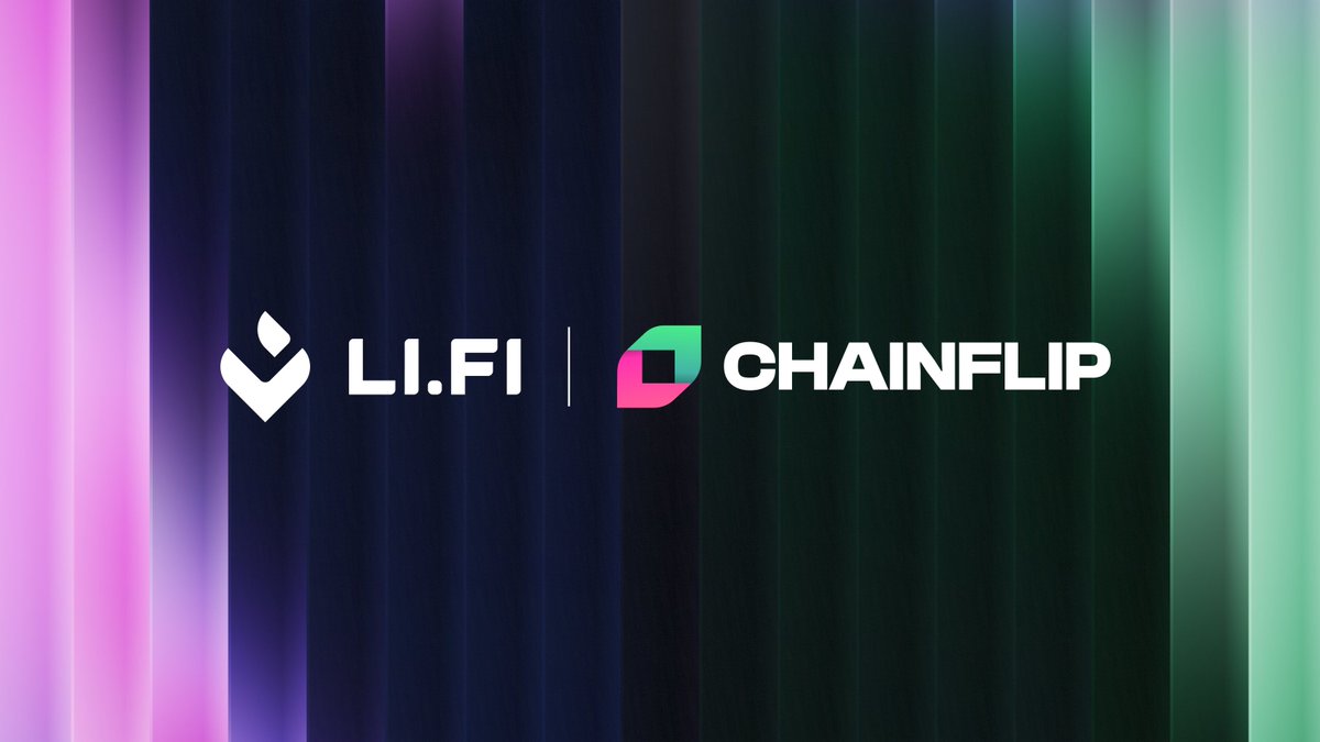 Chainflip is now integrated into LI.F​I 📣

Bringing more liquidity and token coverage to native Bitcoin swaps.
@chainflip is live across our API, SDK, and Widget.

Read more: li.fi/knowledge-hub/…