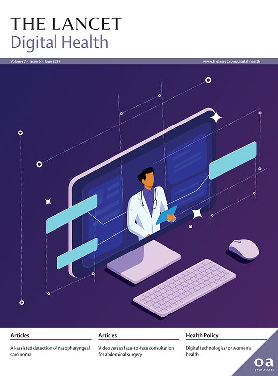 LancetDigitalH's tweet image. New issue out NOW! Covering: women's health; nasopharyngeal carcinoma; online consultation for surgery; and more! ⬇️
thelancet.com/journals/landi…