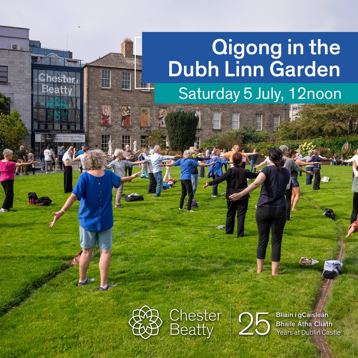 Start the weekend with Qigong and unwind through gentle physical and breathing exercises. Perfect for beginners and experienced practitioners. This practice is outdoors (weather permitting) or indoors with a view of the roof garden. 🎟️FREE, no booking required.
