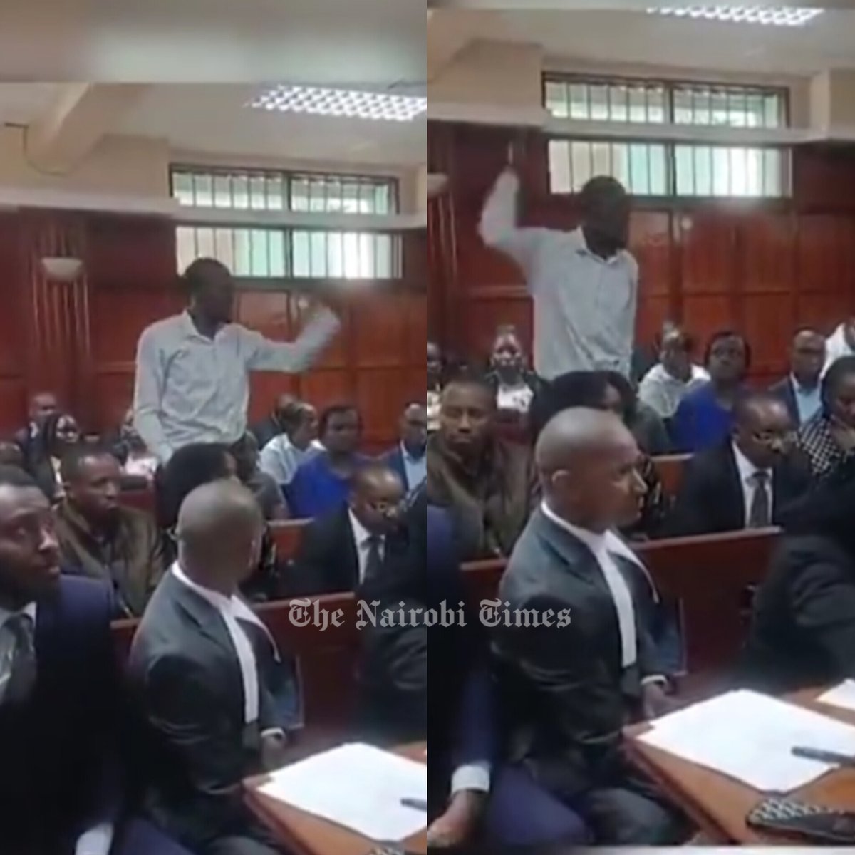 “Stop lying. You abducted Ndiang’ui Kinyagia,”

Man interrupts court proceedings to blast DCI lawyer for claiming they did not abduct the missing blogger, watch👇