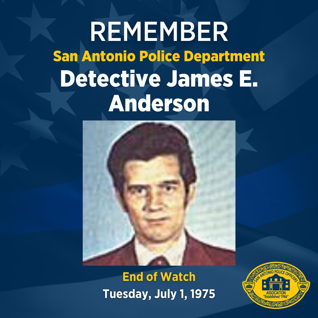 Thank you for your bravery and commitment to serving the Alamo City. We'll take it from here! #BackSABlue