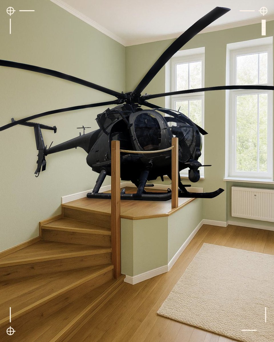 MH-6 Little Bird, easy answer.