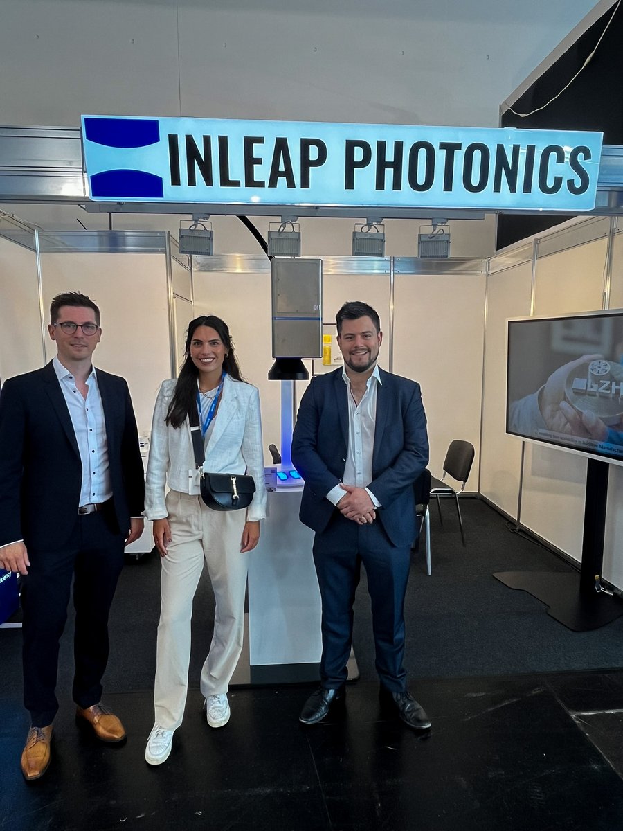 aconity3d's tweet photo. 🔄 Another Throwback &amp; Meeting with Our Partner INLEAP

At Laser World of Photonics last week, we had again the chance to meet our partner INLEAP, who was present with a small booth. 
#aconity3D #inleap #additivemanufacturing #lasermaterialprocessing #AC3D #cooperation https://t.co/ll8lbsXwXz