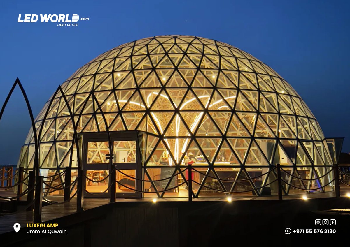 LEDworldDubai's tweet photo. Successful indoor and outdoor lighting installation by LED World at LuxeGlamp, Umm Al Quwain — elevating the luxury glamping experience with ambient lighting that sets off the serene desert backdrop.
🌐https://t.co/yyaYJZ1q9F
Dubai, Abu Dhabi, Al Nahda, Ras Al Khaimah &amp; Sharjah https://t.co/Dxoel2jQWG
