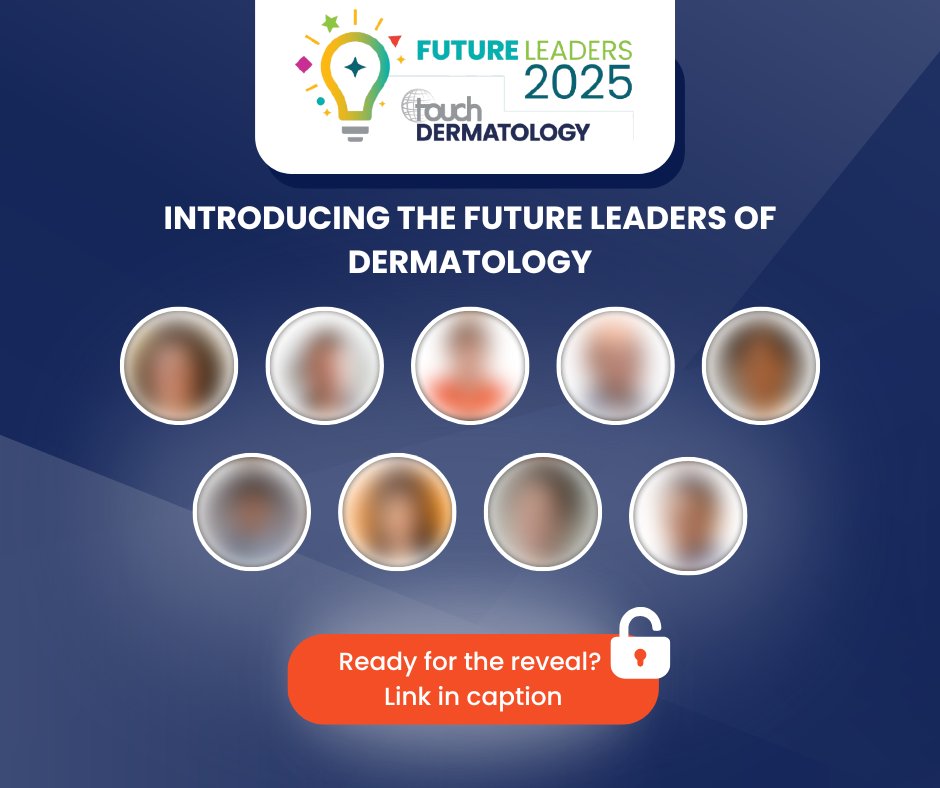 🚀Celebrating the rising stars of dermatology!

We are delighted to introduce the touchDERMATOLOGY Future Leaders 2025—some of the outstanding individuals shaping the future of our field.

Read more:
touchderma.com/insight/touchd…

Congratulations to all the honorees!👏

 #Dermatology