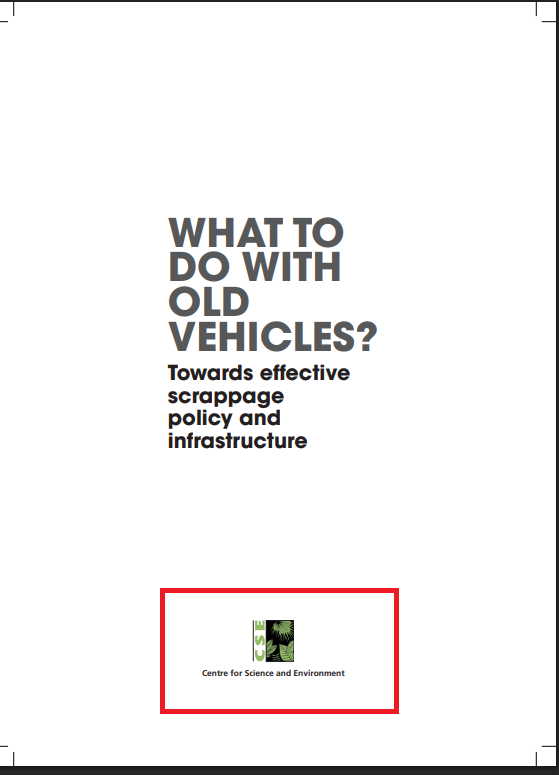 Direct conflict of interest in the new vehicle scrapping policy in NCR.

The Centre for Science and Environment (CSE) has provided data and research for a new rule stating that people in the NCR can't use their cars that are more than 10 years old.

Shockingly, CSE has received