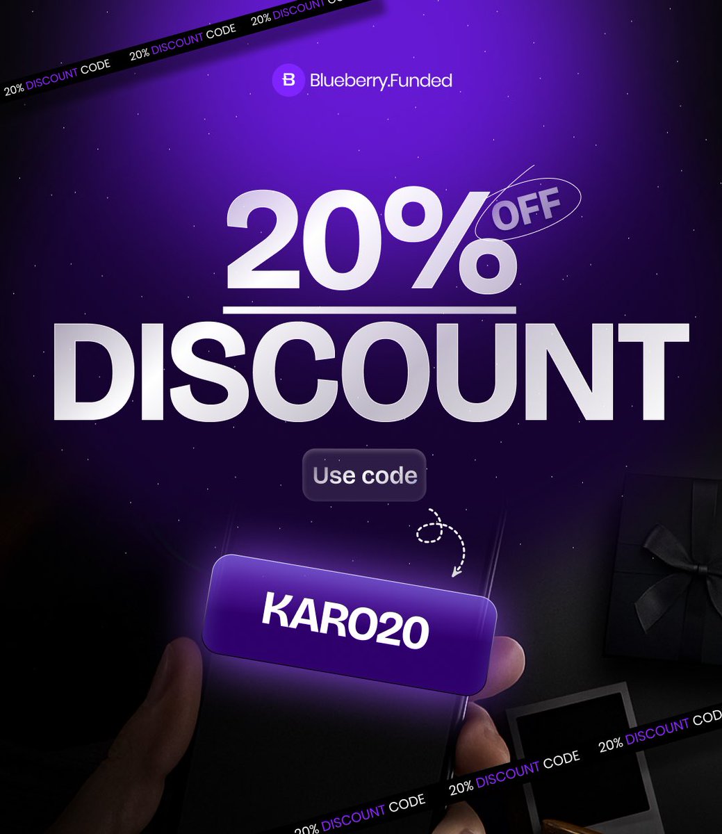 Karo (@only1karo) on Twitter photo Happy July! π¦
π
<a href="/BlueberryFunded/">Blueberry Funded</a> is kicking off the month with a bang! π₯
Get 20% OFF using my code KARO20! π
Choose your path: FOREX or SYNTHETIC
BlueberryFunded got you π«
blueberryfunded.com/?utm_source=afβ¦
.. Happy July! π¦
π
<a href="/BlueberryFunded/">Blueberry Funded</a> is kicking off the month with a bang! π₯
Get 20% OFF using my code KARO20! π
Choose your path: FOREX or SYNTHETIC
BlueberryFunded got you π«
blueberryfunded.com/?utm_source=afβ¦
..