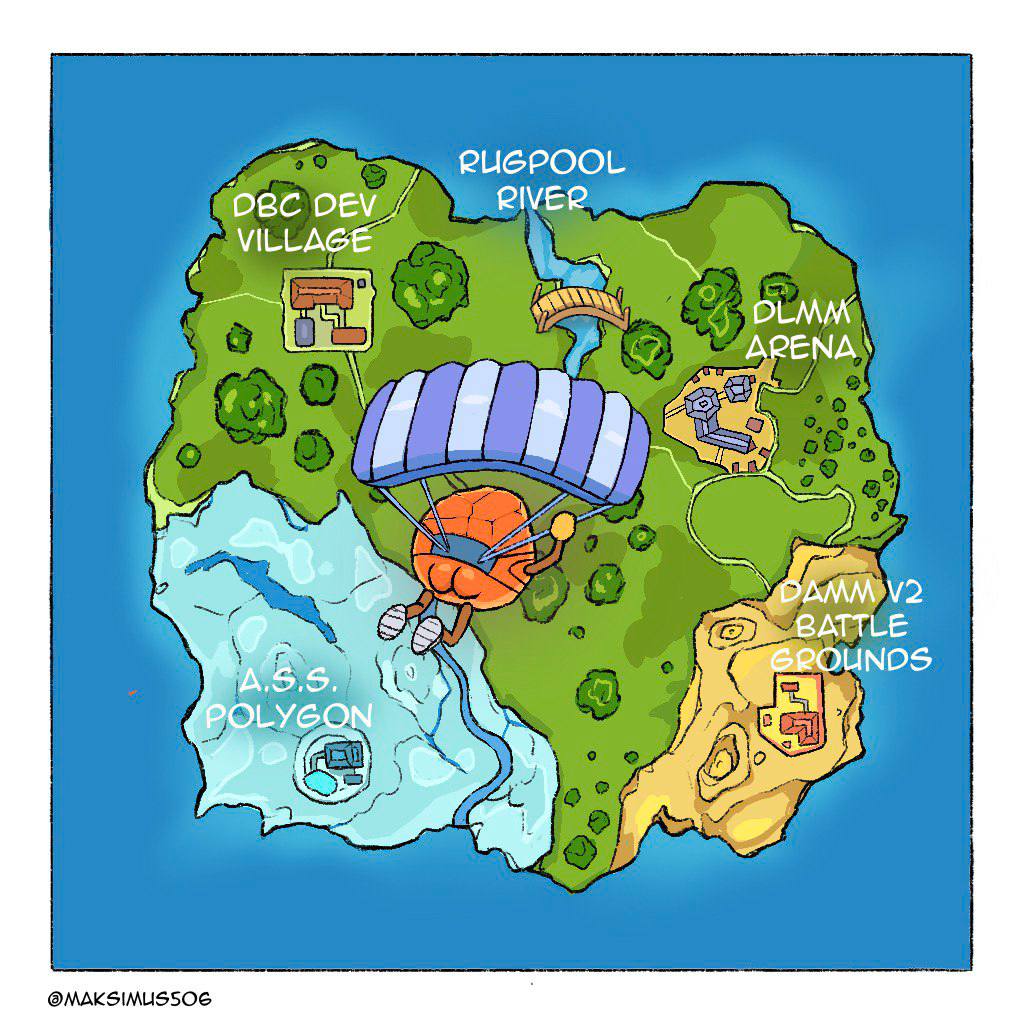 Where are we landing bros #BattleRoyale
