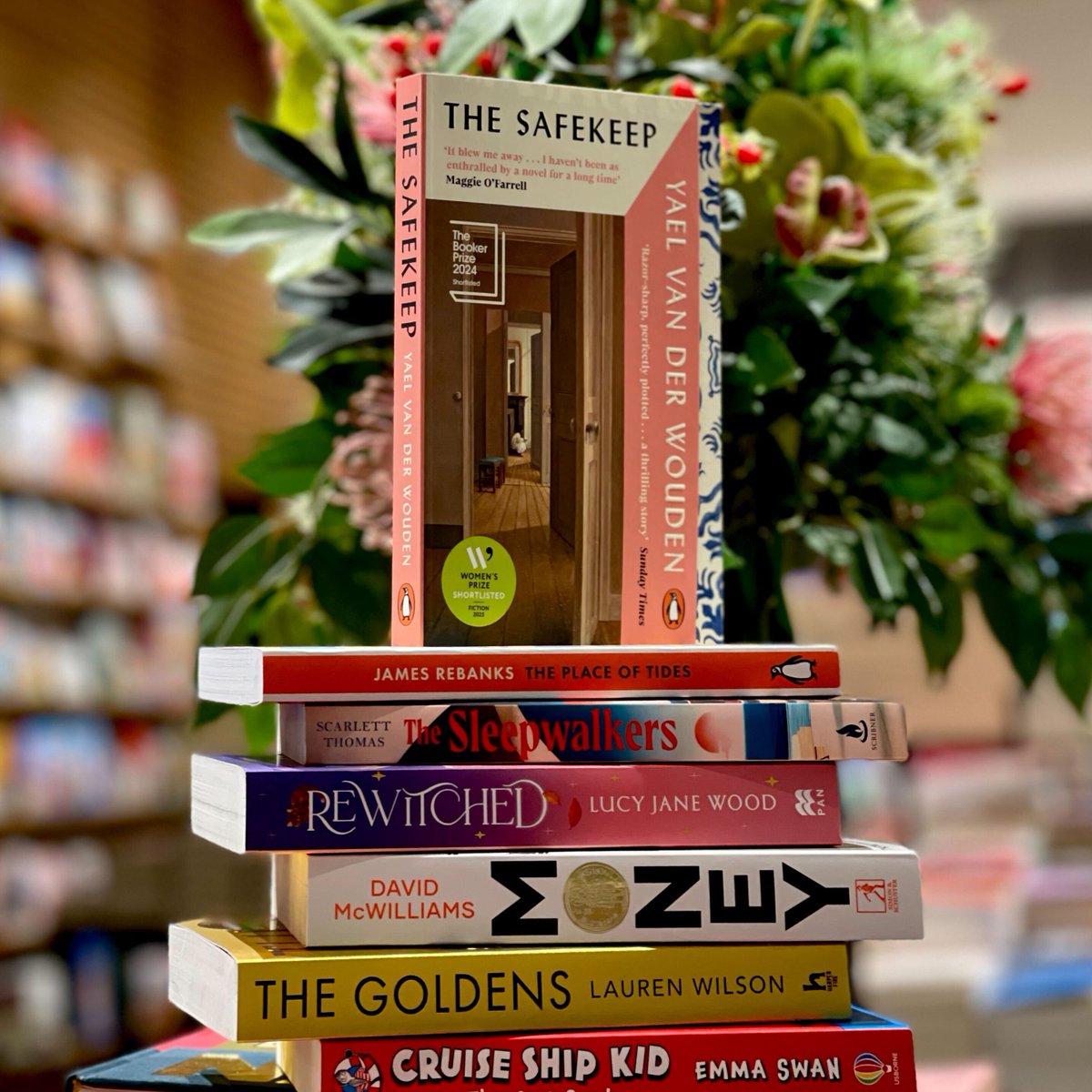 A tale of twisted desire, a savagely funny thriller, a magical romantasy, a touching story of redemption, an exploration of our relationship with money, a scintillating YA debut and a hilarious new children's series, which Book of the Month will you pick? waterstones.com/campaign/books…