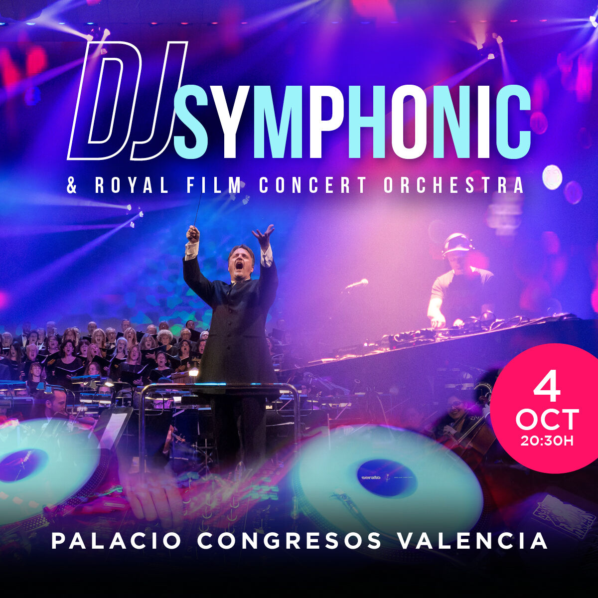 El sábado 4 de octubre a las 20:30h en el Palacio de Congresos de #Valencia, «𝗗𝗝 𝗦𝘆𝗺𝗽𝗵𝗼𝗻𝗶𝗰 &amp; 𝗥𝗼𝘆𝗮𝗹 𝗙𝗶𝗹𝗺 𝗖𝗼𝗻𝗰𝗲𝗿𝘁 𝗢𝗿𝗰𝗵𝗲𝘀𝘁𝗿𝗮».
Una fascinante combinación de orquesta sinfónica y DJ.

𝗠𝗮́𝘀 𝗶𝗻𝗳𝗼𝗿𝗺𝗮𝗰𝗶𝗼́𝗻: excelentiamusica.com/conciertos-val…