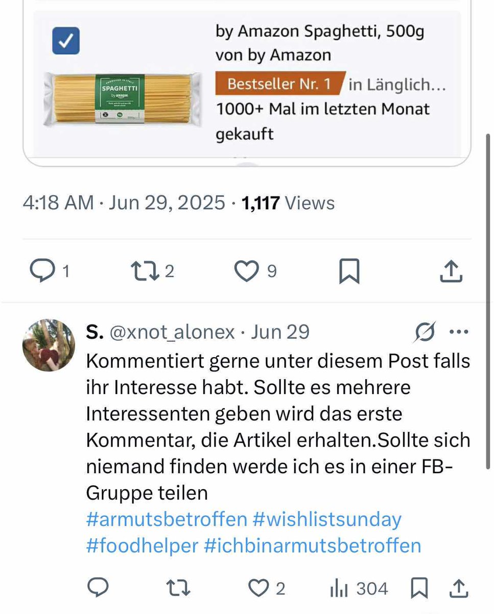 Die Ärmsten der Armen betteln ständig weil das Geld nicht für Fressen reicht. Jemand aus ihrem Umfeld bietet ihnen etwas zu essen an und niemand hat Interesse.
Tja es muss wohl schon, das Nutella sein damit es gut genug für die #armutsbetroffen en ist. 
#Ichbinarmutsbetroffen