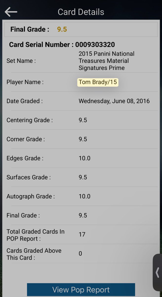 zachfowl's tweet image. Saw this on auction only problem is there is  one graded higher. That would be mine 💎 @Fanatics @TomBrady @CardVaultTB