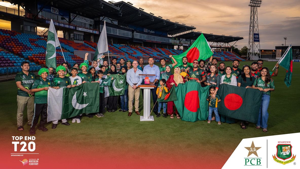 Arslan Jutt (@arslanjutt43) on Twitter photo Pakistan Shaheens will travel to Darwin in August to participate in the Top End T20 Series.
11 teams will take part, including Bangladesh A, Melbourne Stars, Northern Territory Strike, and others.
<a href="/NTCricket/">NT Cricket</a> Pakistan Shaheens will travel to Darwin in August to participate in the Top End T20 Series.
11 teams will take part, including Bangladesh A, Melbourne Stars, Northern Territory Strike, and others.
<a href="/NTCricket/">NT Cricket</a>