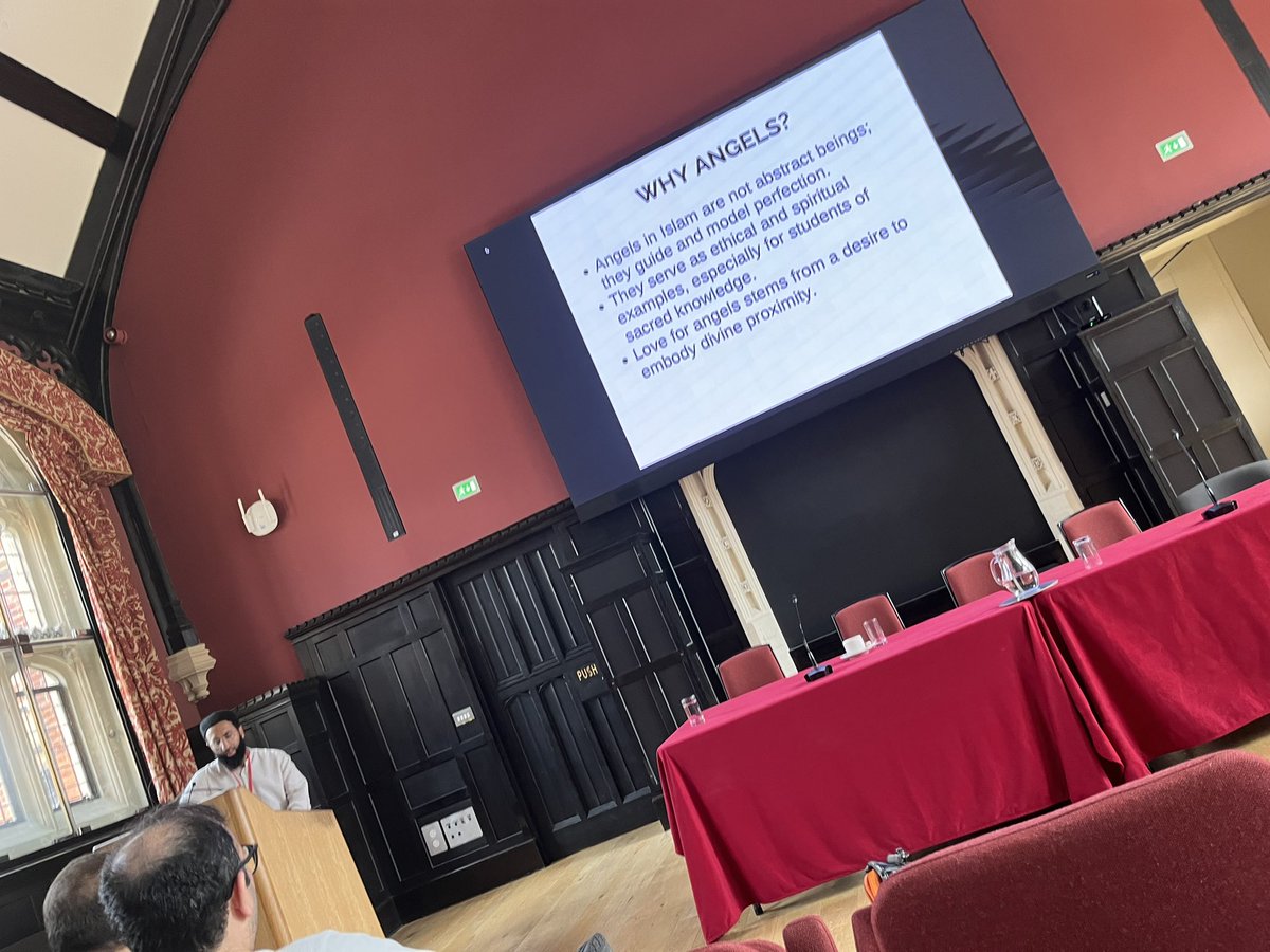 Mansur Ali (@drmansurali) on Twitter photo #BRAIS2025 <a href="/AminaInloes/">Amina Inloes</a> talking about human superiority in the shi’i tradition. Shoaib Malik killing it on inter-marriage between humans and jinns. Haroon discussing Angelogy. #BRAIS2025 <a href="/AminaInloes/">Amina Inloes</a> talking about human superiority in the shi’i tradition. Shoaib Malik killing it on inter-marriage between humans and jinns. Haroon discussing Angelogy.